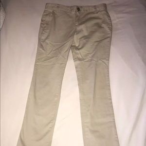 old navy boot cut khakis